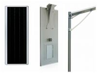 Integrated 5w LED Solar Street Light All in One auto-sensing solar powered lights IP65 waterproof