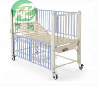 Safe durable steel children care bed