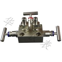 stainless steel instrument 3 way manifold valve