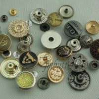 metal fasteners buttons rivets