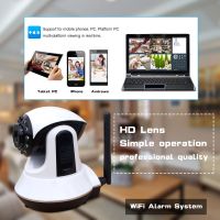 wifi gsm alarm system wireless app control 720P HD IP camera home alrm system