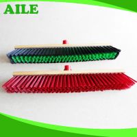 Yiwu High Quality Cleaning Floor Broom With Long Wooden Handle