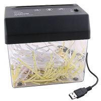 USB mini paper shredder