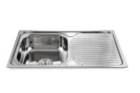 Modern design cheap price topmount kitchen sink WY-7848
