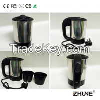 Small capacity electric kettle with cups