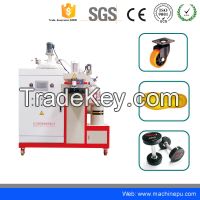 High temperature polyurethane elastomer casting machine