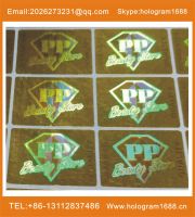 Holographic hot stamping foil free design