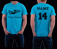 Printed T-Shirt Sport Team