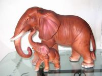 Ceramic African Elephant, ornament, gift YX-022001