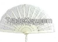 Beautiful Western Style Lace Wedding Fan