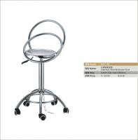 stainless steel backrest stool