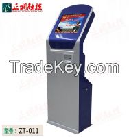 high quality LCD check and queuing touch screen all in one machine