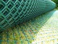 Reinforce erosion control plastic net turf net
