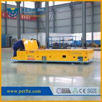 Transfer cart for handling steel coil, laddle, heavy machine