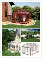 deluxe leisure sun room winter house glass greenhouses for garden lovers