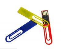 paper clip shape Custom Logo Flash Drive USB Stick 1G 2G 4G 8G ..for promotion