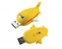 air plane shape Custom Logo Flash Drive USB Stick for air line and courier company gifts and promotion