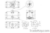 Sell drawing of valve actuators