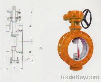 Sell double eccentric butterfly valve