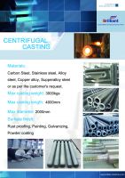 centrifugal castings