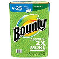 Bounty Select-A-Size Paper Towels, White (12 rolls, 131 sheets per roll)