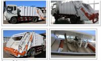 8T High-quality dump compression garbage truck