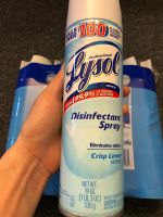 soft surfaces Sanitizes Disinfectant Spray for cold and flu viruses