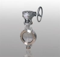 Gear Operated Stainless Steel Metal Seated Butterfly Valve