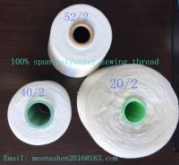 40/2 100% spun polyester raw yarn for sewing thread