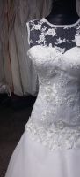 Organza wedding dress