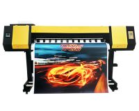 Sell 1.8m Inkjet Plotter Large Format Printer Eco Solvent Printer with dual DX5 Printhead 1440dpi