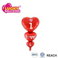 New design refillable helium tanks balloons with heart shape for Wedding and Valentines Day