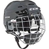 CCM Senior Resistance 100 Ice Hockey Helmet Combo