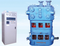 3-column-5-level water-free lubrication oxygen compressor