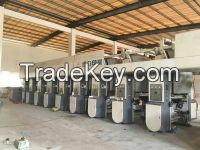 Used of 8 Motor Computer Control High Speed Color Rotogravure Printing