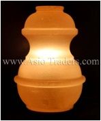 Fancy Pot Shape Salt Lamp - 5"x5"x7"