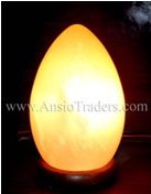 Fancy Egg Shape Salt Lamp - 4"x7"