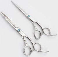 stainless steel professional hair scissors 7 inch set of two pieces