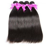 Top 9A Brazilian Virgin Hair Straight Remy Hair bundles Brazilian hair straight extension Bundles100% Unprocessed hair weaves