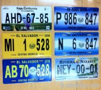 Wholesale of 500pcs license plate available in wide variety of style