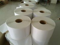 China manufacturer white thermal paper sticker label