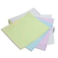 Manufacturers Different Size Continuous Colorful multi-ply NCR Carbonless Paper For Dot Matrix Printer