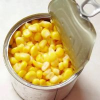 Canned sweet corn