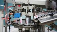 capping machines, filling machine, gluing machines, marking machines, packaging lines