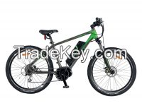 Mid-drive motor electric bicycle