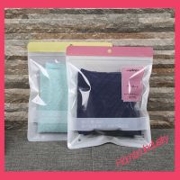 Customized Zipper Three Side Sealing Bag for Underwear Socks