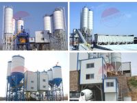 energy saving high efficiency concrete cement batching plant 75m3/h