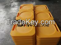 heavy load capacity outrigger pads for crane