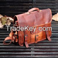 leather bag, laptop briefcase, office bag, saddle bag, mens satchel