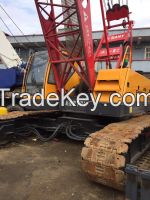 Sell good condition used Sany 50T crawler crane SCC500C for sale